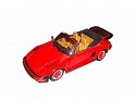 1:18 - Revell - Porsche - 930 Turbo Convertible - 1989 - Red - Street - Slant Nose - 0